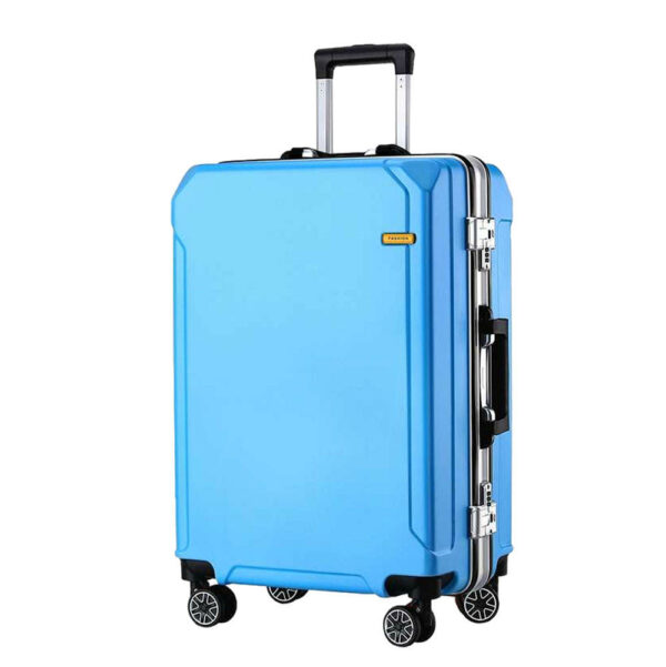 Well-liked Waterproof Without Zipper Carry-on luggage sets with an aluminum frame that are lightweight and have a USB port - Image 3