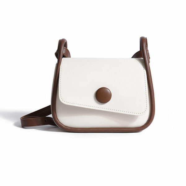 Fashion PU Leather Senior Sense Ladies Luxury Hand Women's Saddle Bag Vintage Unique Heart Sling Shoulder Bags Shoulder Bags