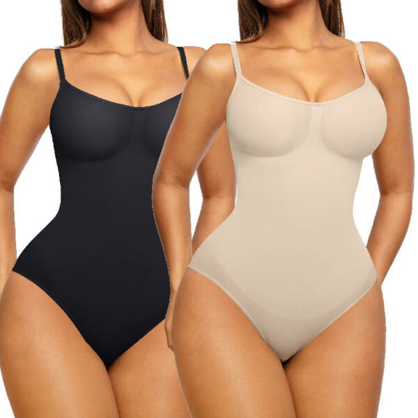 Enormous Discount Hexin Wholesale Bodyshaping Tummy Trimmer Breathable Seamless Shapewear Bodysuit For Ladies