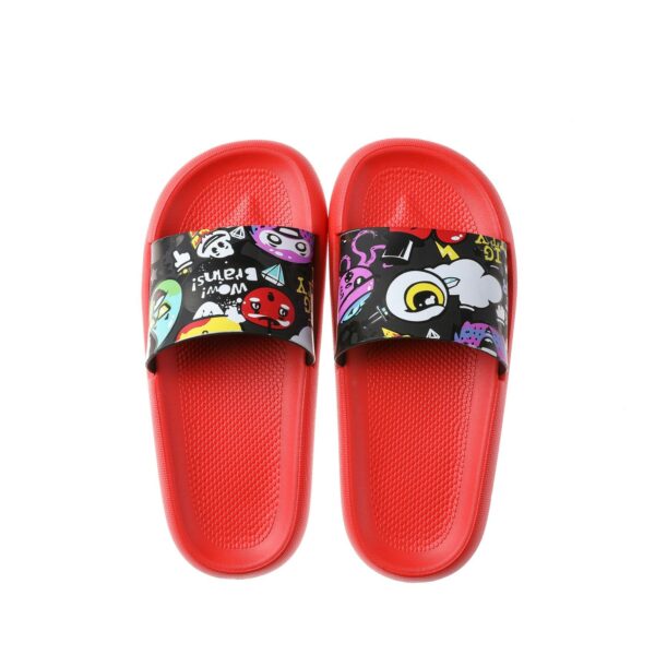 Sports slippers with a cartoon animal print  of PVC at a low factory price that are popular. - Image 2