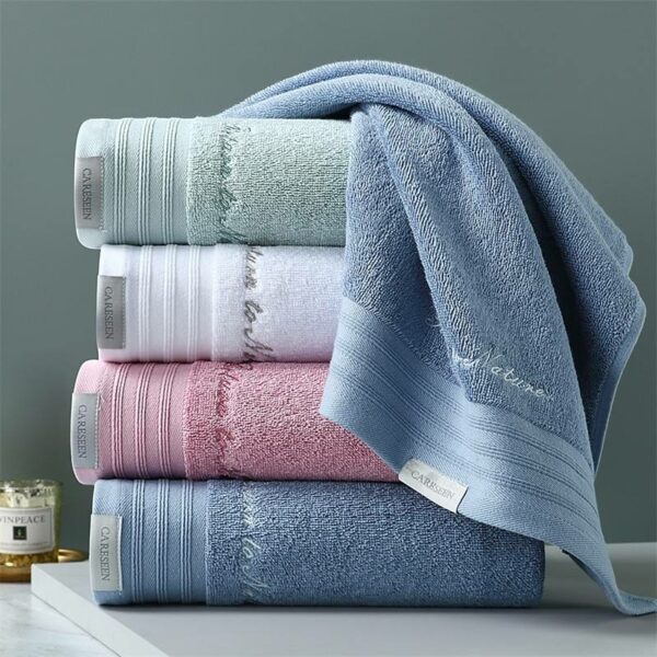 Modern Simplicity Soft Towels Bath 100gsm Towel Flat Weave 100% Cotton Zhejiang Beach Bath Towel For Hotel Bathroom