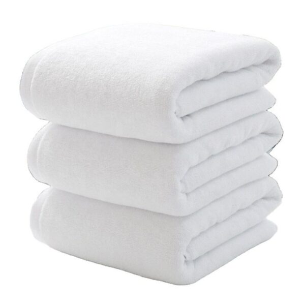 Enchanting bath towels for Alice 100% cotton white hotel personalized bath towel for hands, faces, and laundry