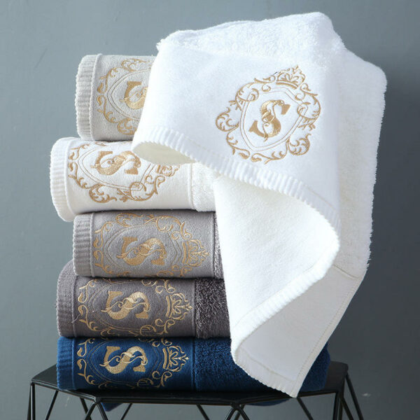 Bulk personalized LOGO-enhanced thickened luxury five-star hotel bath towel - Image 2