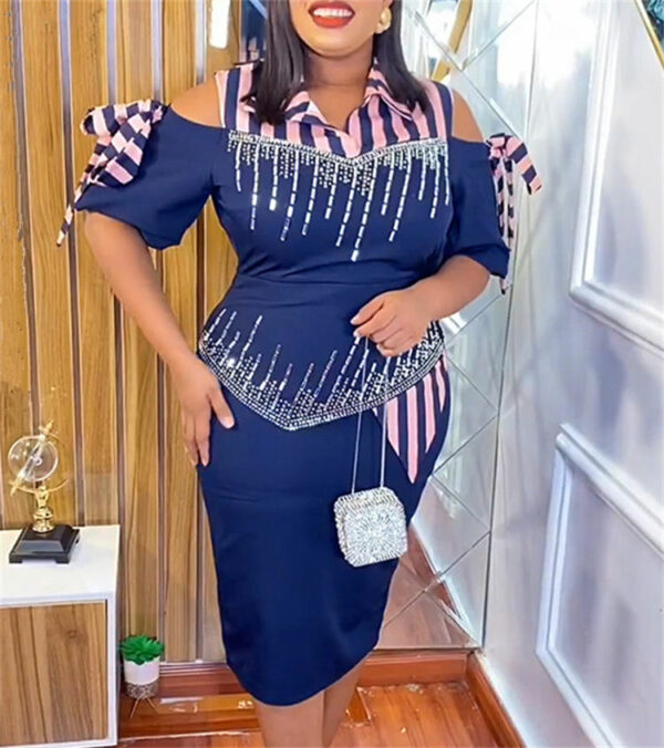 Plus-size apparel for ladies Africa outfits for the mother of the bride dresses for women in plus sizes - Image 3