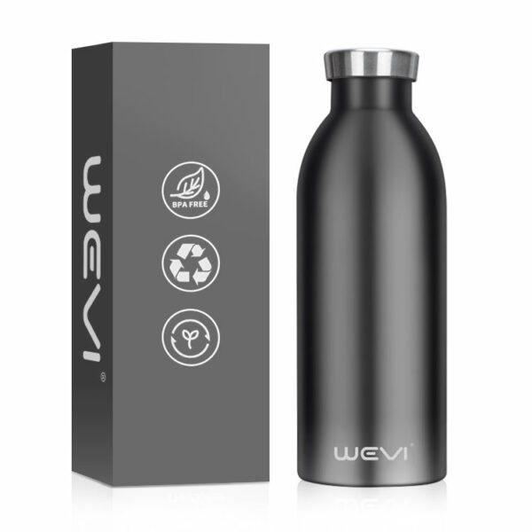 500ml/16oz Triple Insulated Flask Vacuum Drinking 304 Stainless Steel For hot and cold beverages, keep cold water bottles handy.