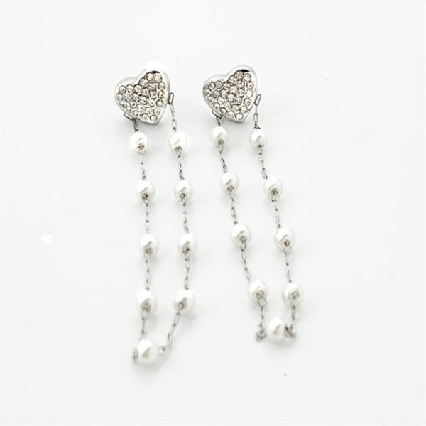 Factory earrings zircon stainless steel Zircon earrings 