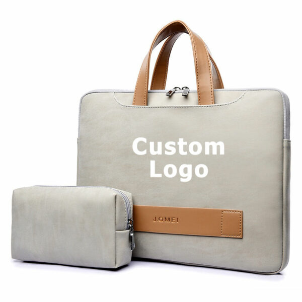 Waterproof Oxford Recycled Office Women Laptop Bags & Computer Covers with Custom Logo 15.6 Computer Bags  - Image 3