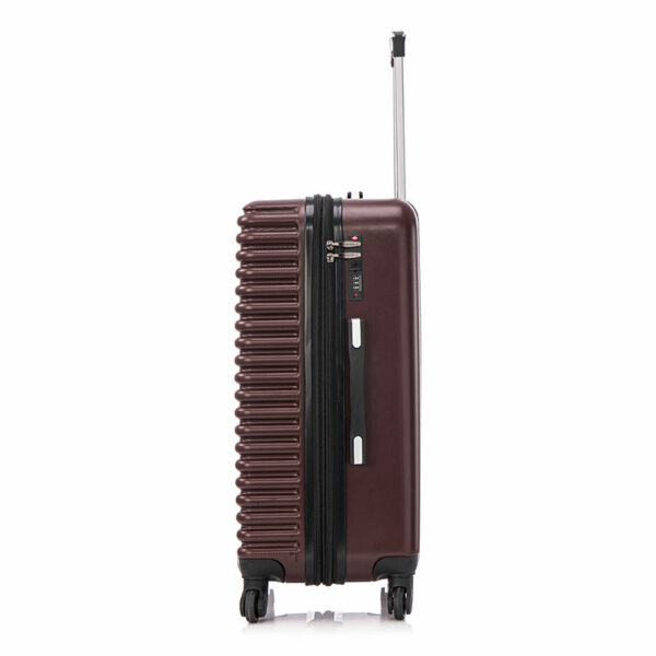 Brand New, Sturdy, Four-Wheel Abs Airport Trolley Bag Travel Cases with Zipper Lock - Image 4