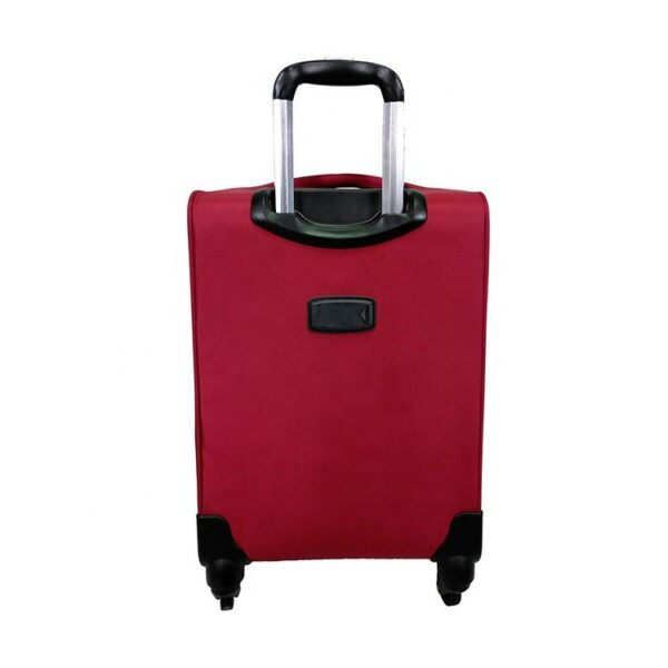 Travel Trolley Bag Sturdy Suitcase Luggage Polyester Fabric Premium Nylon for Ladies - Image 4