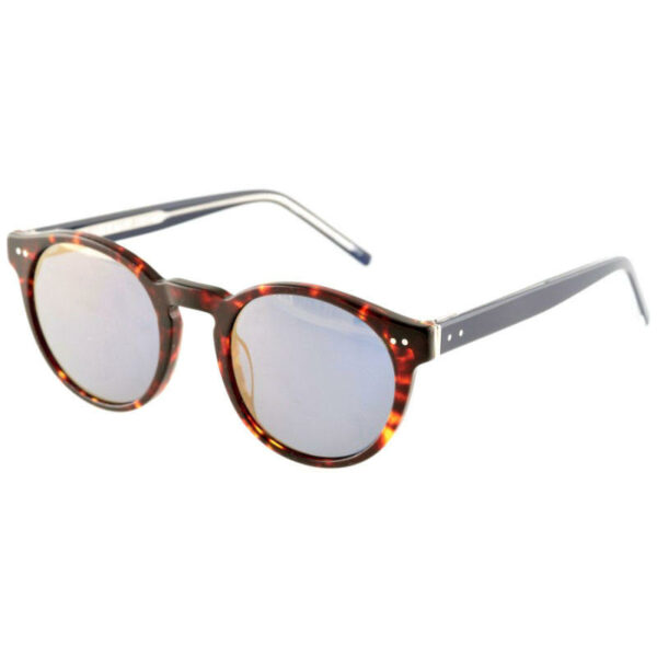 Acetate Sunglasses with a Round Frame and a Trendy Custom LOGO for Unisex UV400 - Image 3