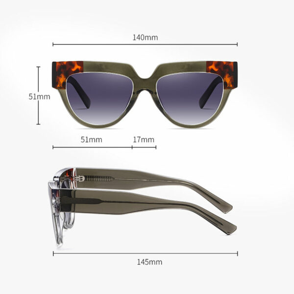 Oculos De Sol Masculino Thickness Acetate UV400 Polarized Sunglasses with Custom Vintage Shades - Image 4