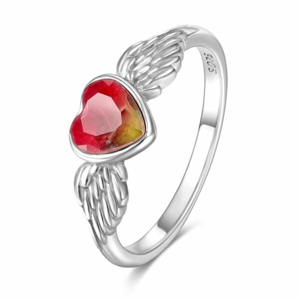 Custonm Logo Fine Jewelry Rings for Women: 925 Silver Engagement Finger Rings with Natural Gemstones and Diamonds - Image 3