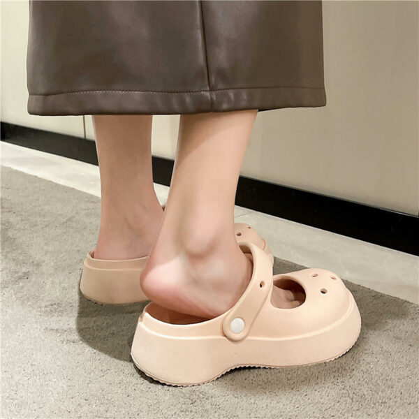 Platform mules shoes clogs shoes zapatillas beach flip flops house eva shoes slippers for ladies sandals summer garden - Image 4