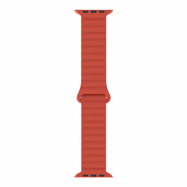 Apple Watch Ultra 8 7 6 Luxury Magnetic Loop Silicone Link Watch Bands Strap: LEWO 45 mm, 44 mm, 42 mm, 41 mm, 40 mm, 38 mm - Image 5