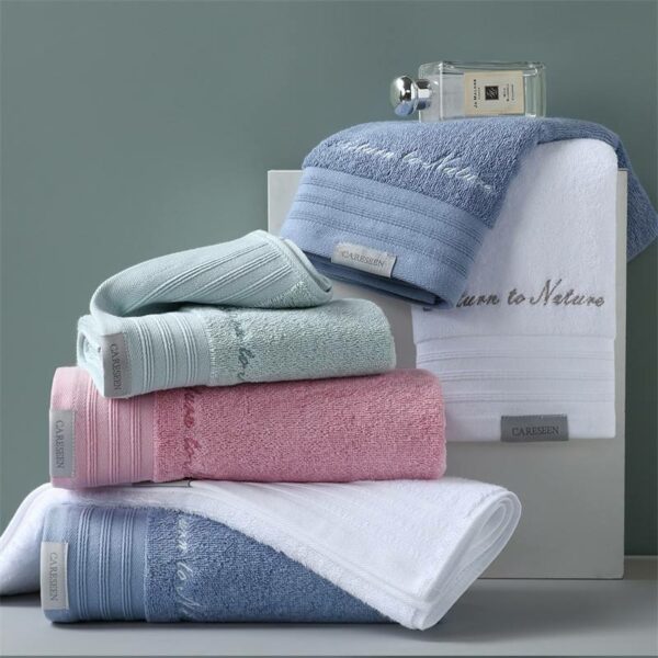 Modern Simplicity Soft Towels Bath 100gsm Towel Flat Weave 100% Cotton Zhejiang Beach Bath Towel For Hotel Bathroom - Image 4