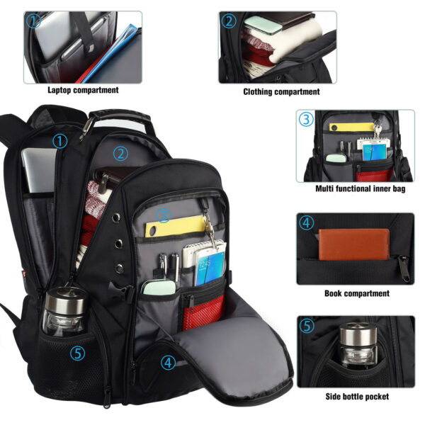 popular bespoke laptop covers & bags huge capacity laptop bags that are waterproof thin bags for business laptops - Image 4