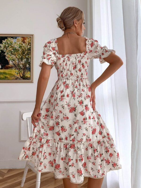 Four Stylish Women's New Arrivals Dresses Custom  dress in a floral casual style - Image 5