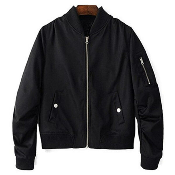 All set to ship Smaller women's flight jacket, long sleeve, baseball uniform, short jacket - Image 5