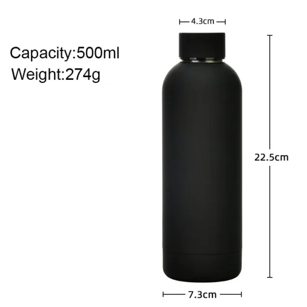 Thermal water bottles with a bespoke logo, double wall stainless steel cup insulated drink bottle tumbler. - Image 5