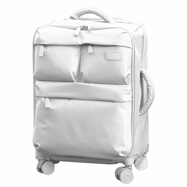 Three pieces of soft fabric travel bags for trolley luggage - Image 4