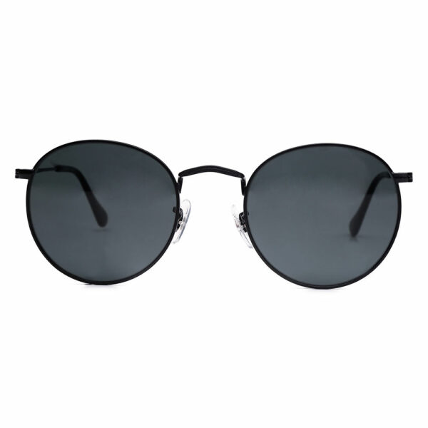 Designer sunglasses with a vintage round metal mirror that are fashionable - Image 4