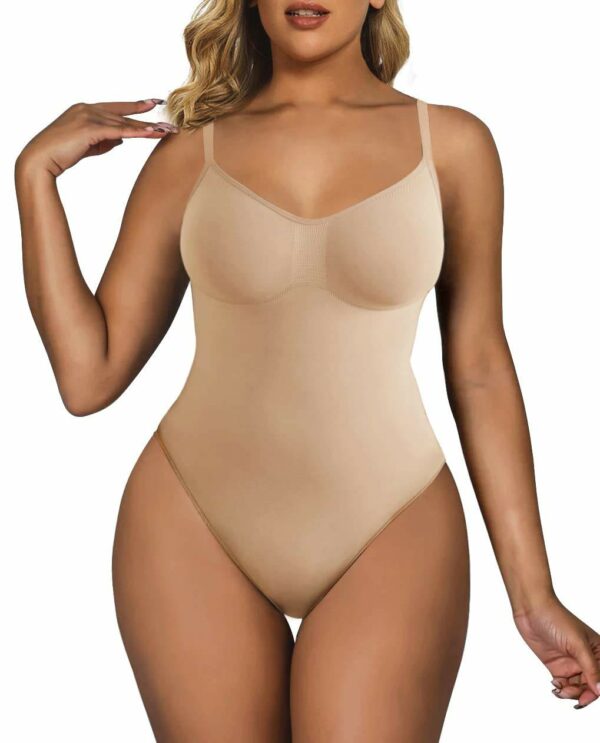 Women's HB Shaper XS-3XL Bodysuit Seamless Sculpting Thong Body Shapers for Women with Tummy Control