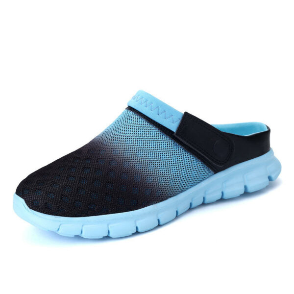 NEW Stylish Customized Fancy Summer Outdoor Beach Cushioning Sport Slipper for Unisex with Anti-Slip Pillow Slide - Image 3