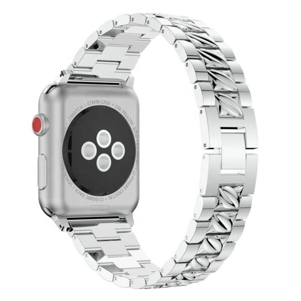 Customize iWatch Strap for Premium Link Bracelet Diamond Alloy Wrist Band - Image 5