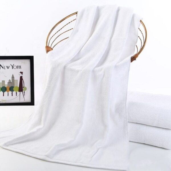 Enchanting bath towels for Alice 100% cotton white hotel personalized bath towel for hands, faces, and laundry - Image 4