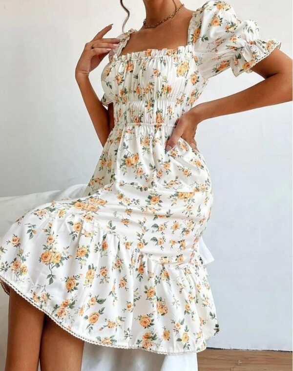 Four Stylish Women's New Arrivals Dresses Custom  dress in a floral casual style - Image 6