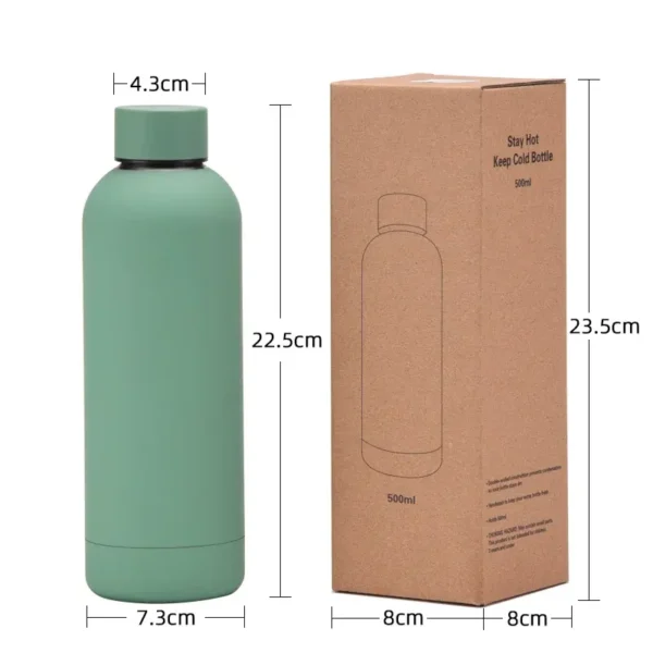 Thermal water bottles with a bespoke logo, double wall stainless steel cup insulated drink bottle tumbler. - Image 6