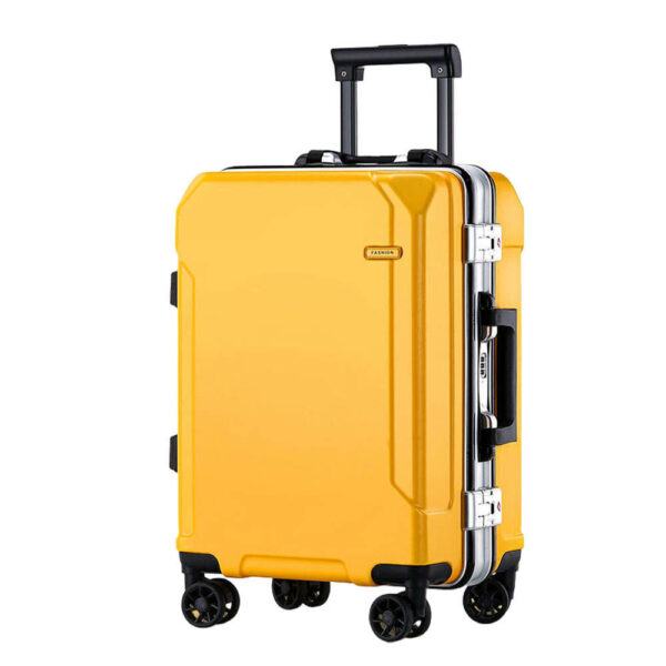 Well-liked Waterproof Without Zipper Carry-on luggage sets with an aluminum frame that are lightweight and have a USB port - Image 6