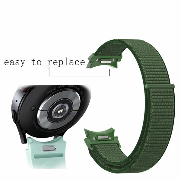 The Classic 43mm 47mm 44mm Adjustable Bracelet for Watch 6 Nylon Watch Band  - Image 6