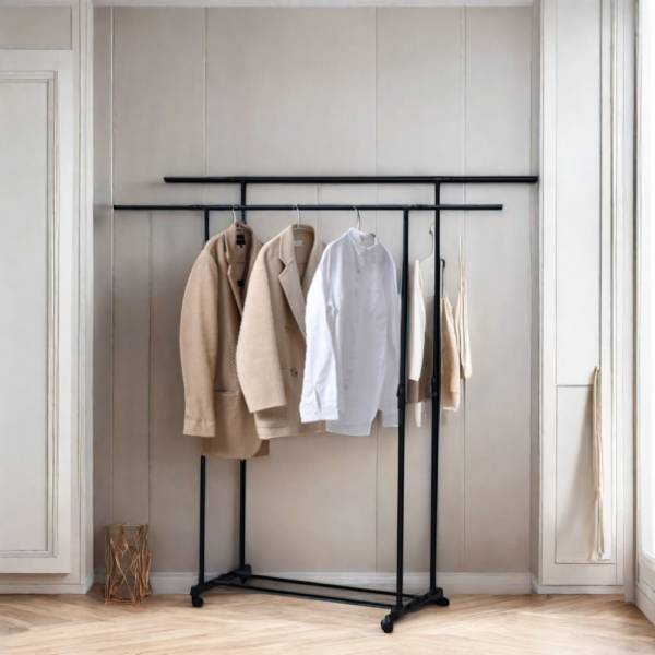 Design Reasonably Priced Shoe and Clothes Hanger Rack with Easy Access Hanger Stand - Image 3