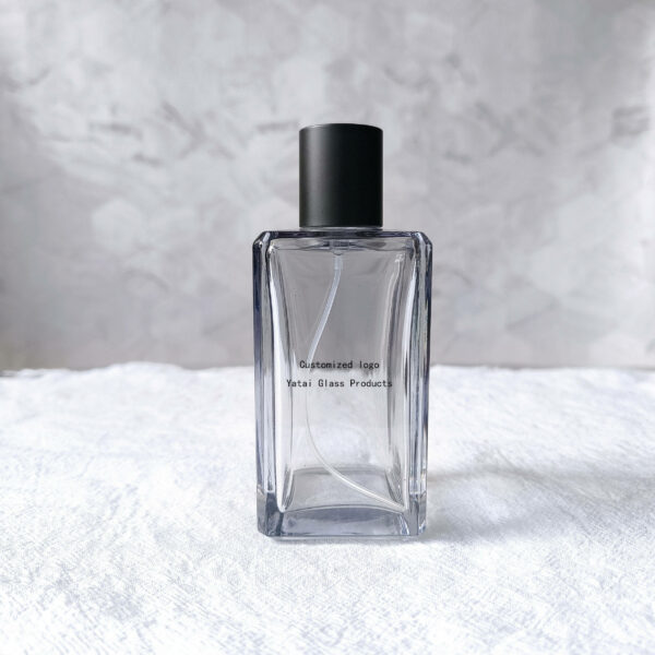 Oem Square Black Perfume Bottle with 30ml, 50ml, and 100ml Custom Rectangular Vintage Portable Empty Spray Glass - Image 7