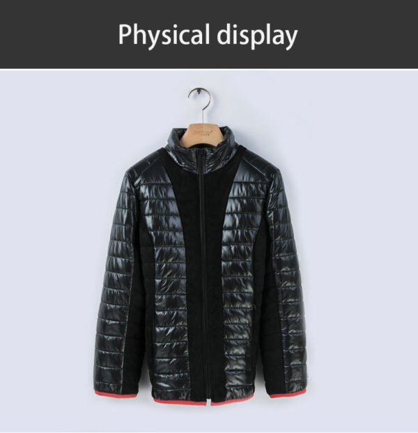 Women's USB-heated jacket with heating and battery pack for winter - Image 4