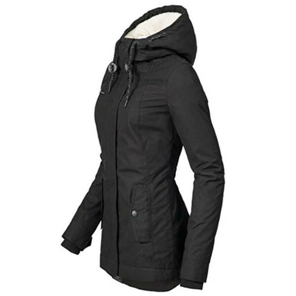 Women's Long Padded Coats, Oversized Parkas with Puffer Down Jackets Parker Jacket for Women - Image 6