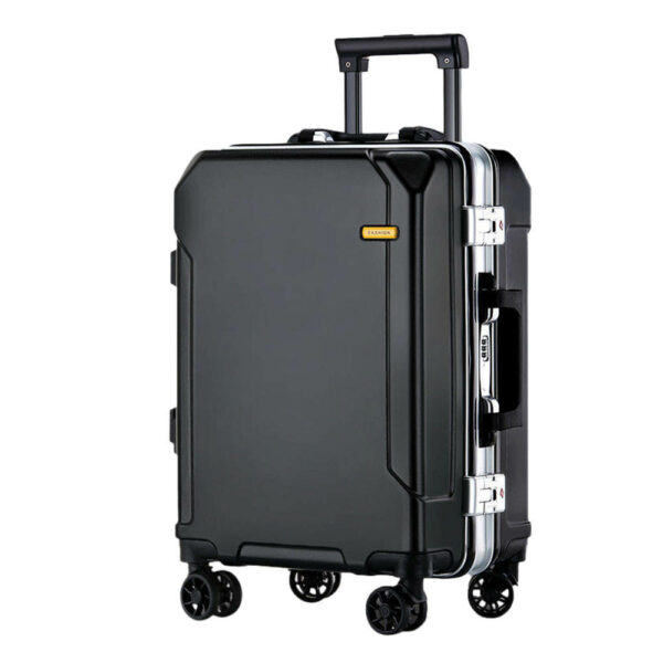 Well-liked Waterproof Without Zipper Carry-on luggage sets with an aluminum frame that are lightweight and have a USB port - Image 7