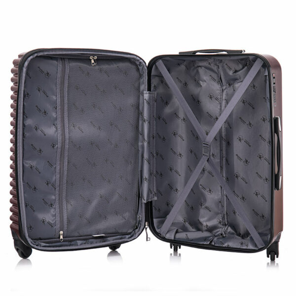 Brand New, Sturdy, Four-Wheel Abs Airport Trolley Bag Travel Cases with Zipper Lock - Image 7