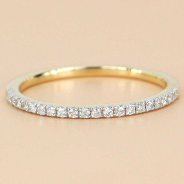 Elegant and sophisticated 18K gold diamond ringExcellent 18K, 14K, and 10K Gold Diamond Ring, - Image 6