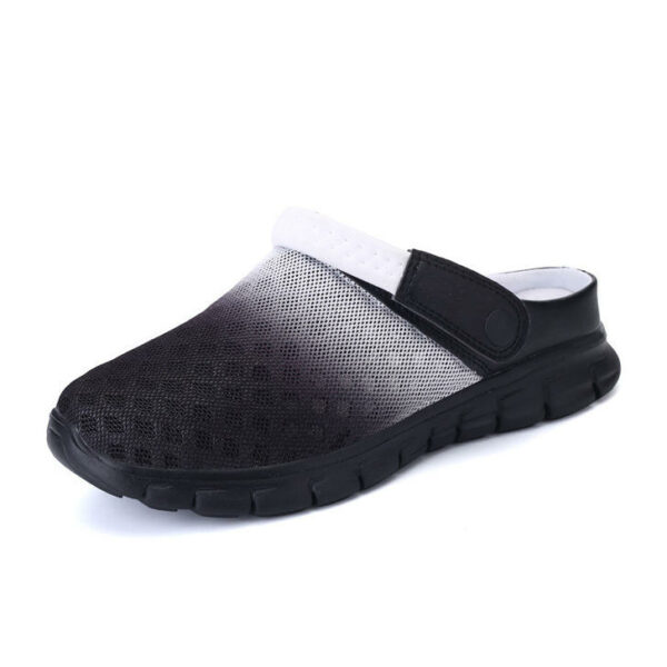 NEW Stylish Customized Fancy Summer Outdoor Beach Cushioning Sport Slipper for Unisex with Anti-Slip Pillow Slide - Image 5