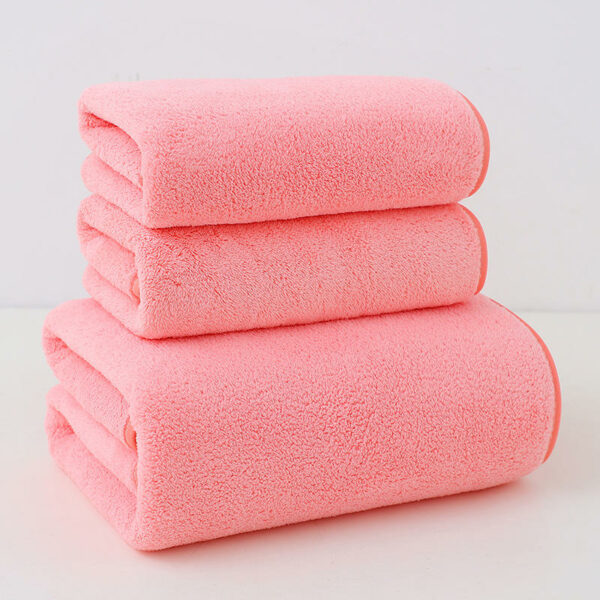 Handuk microfiber bath towel Handduk huge 70x140cm microfiber swimming towel for kids' spa and hair salon body wash - Image 6