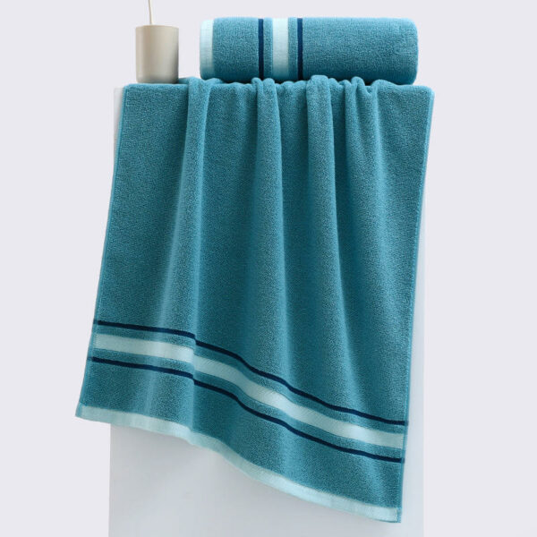 Popular 70x140 cm Customized Logo Colorful Cotton Bath Towel