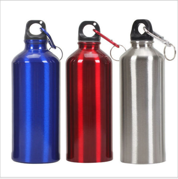 promotional items and mementos 20 oz reusable colorful metal aluminum sports drink water bottle with 400 ml, 500 ml, 600 ml, and 750 ml capacity - Image 6