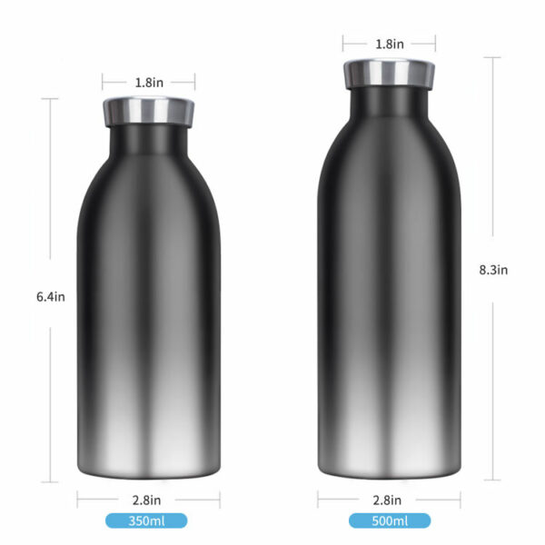 500ml/16oz Triple Insulated Flask Vacuum Drinking 304 Stainless Steel For hot and cold beverages, keep cold water bottles handy. - Image 6