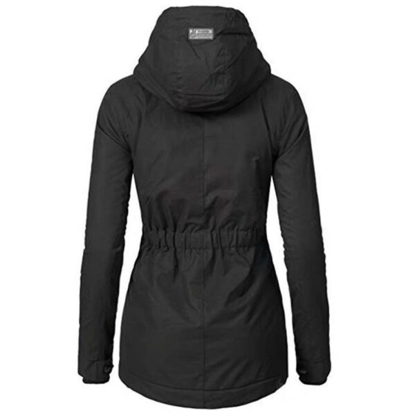 Women's Long Padded Coats, Oversized Parkas with Puffer Down Jackets Parker Jacket for Women - Image 7