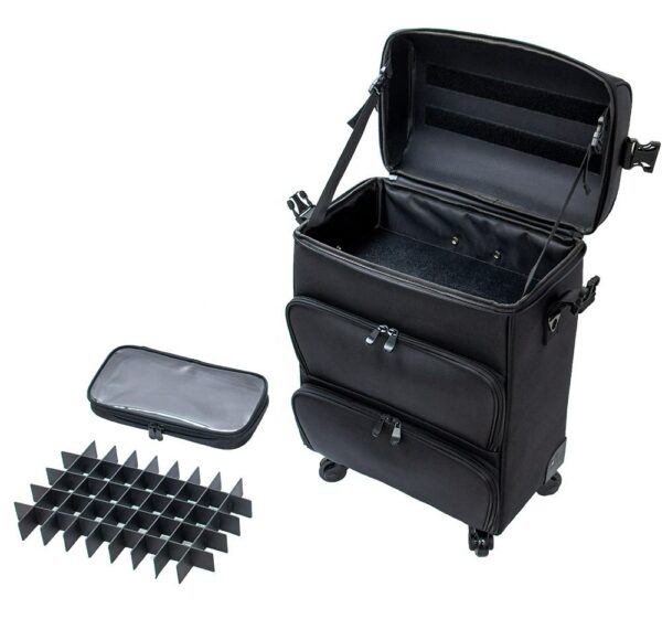 Hottest deal bespoke beauty manicure salon on wheels with a foldable nail box manicure table suitcase for a salon - Image 2