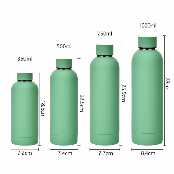 Thermoses Insulated Water Bottle with Customized Logo, 500ml, Eco-Friendly Sports Stainless Steel Double Wall Vacuum Flasks - Image 6