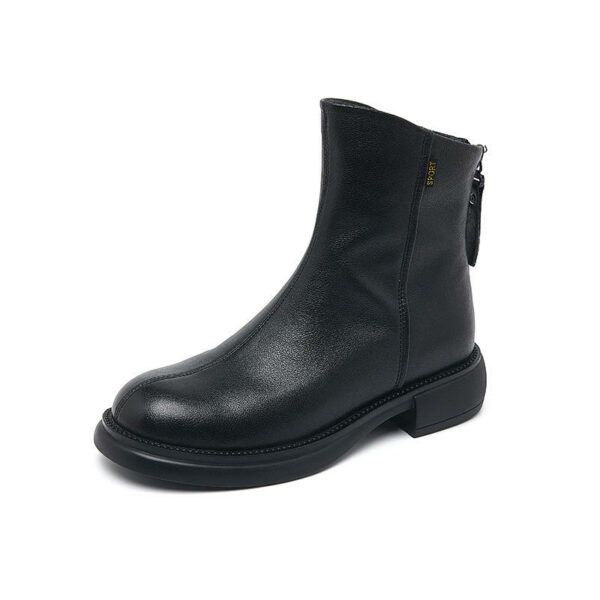 Ladies' Wide Feet Classic Chelsea Boots with Plus Size Casual Ankle & Booties - Image 7